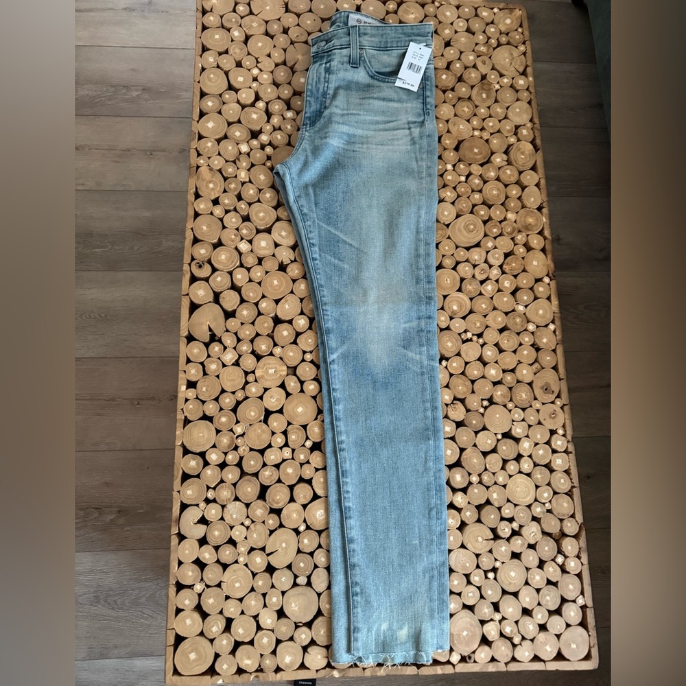 AG-ED Denim High-Rise Light Wash Women's Jeans